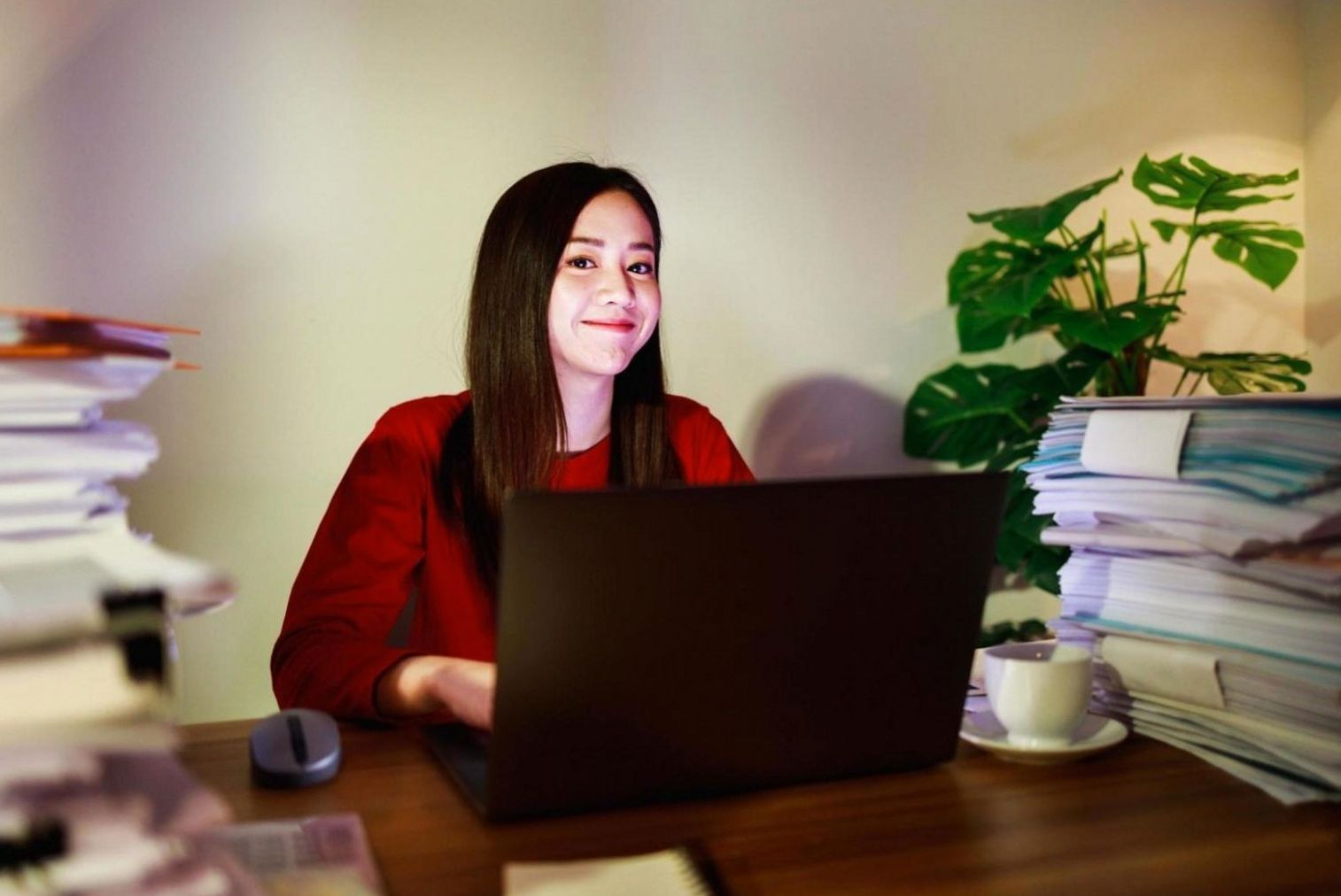 Participant consultant ses résultats sur la plateforme